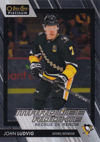 insert RC karta JOHN LUDVIG 23-24 OPC Platinum Marquee Rookie číslo 270